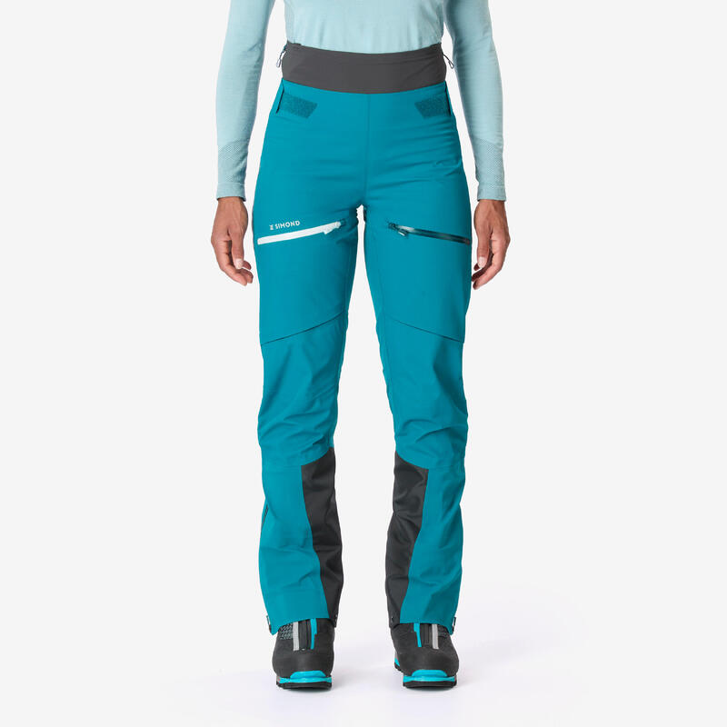 Surpantalon alpinisme ICE Femme - Bleu Turquoise