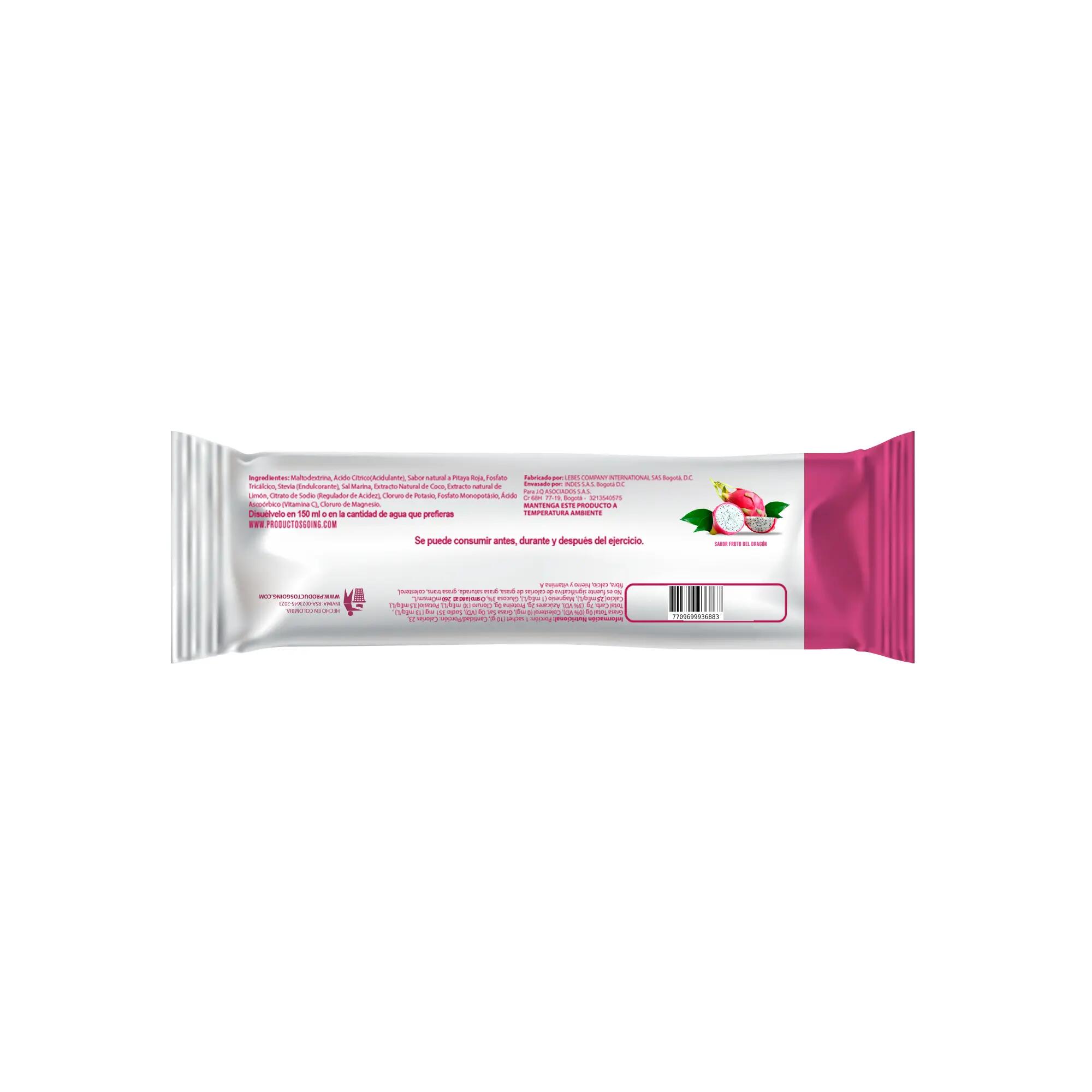 Sobre hidratante de 10gr sabor fruto del dragón Going 2/2