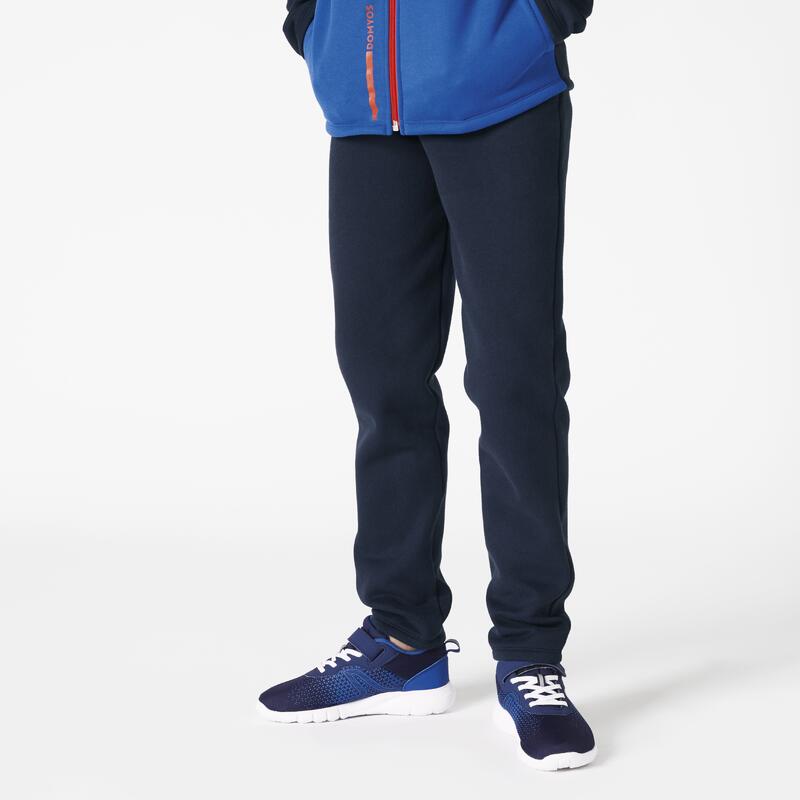 Survêtement chaud enfant - Warmy zip bleu