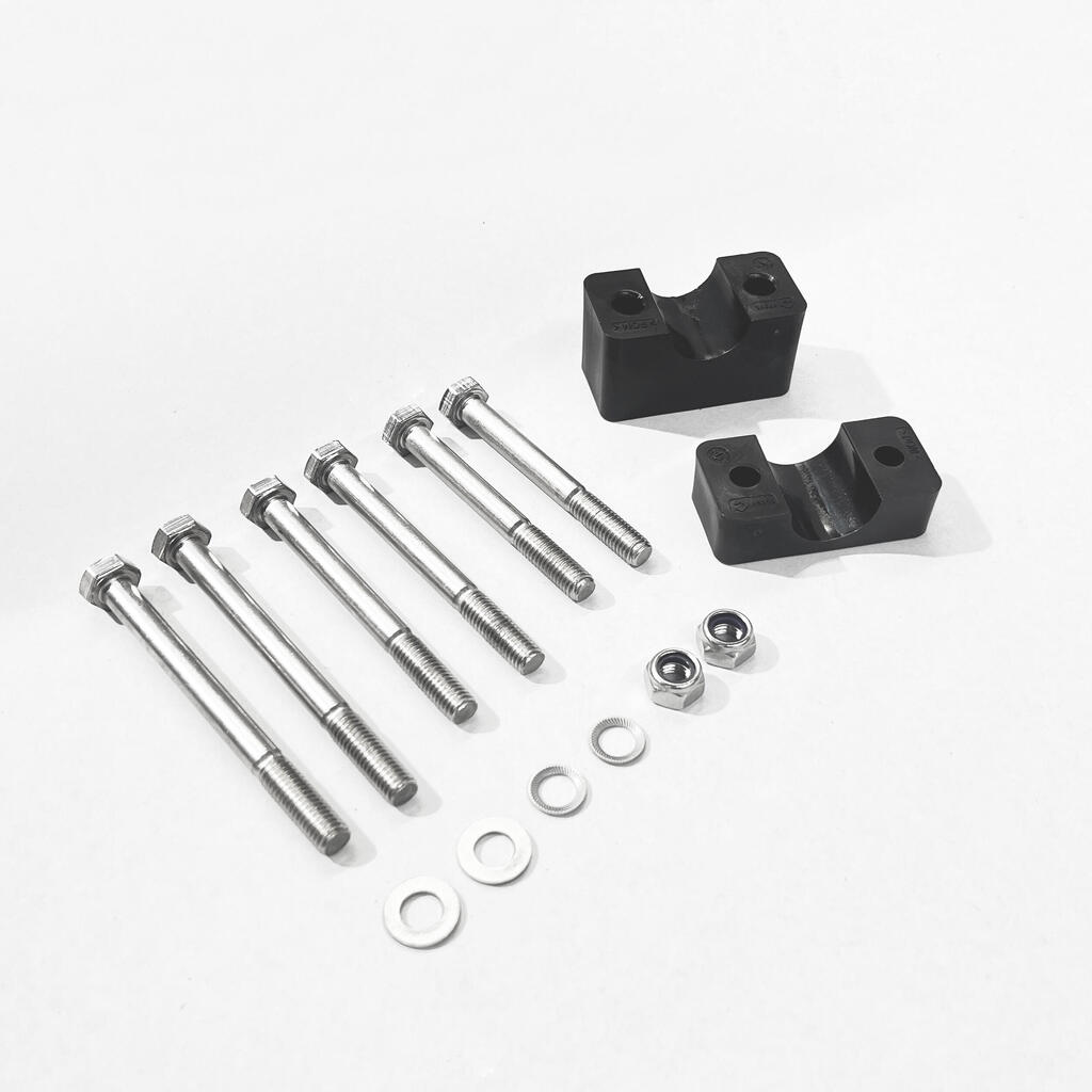 Complete support kit for the kickstand of the F900E ELECTRIC CARGO BIKE