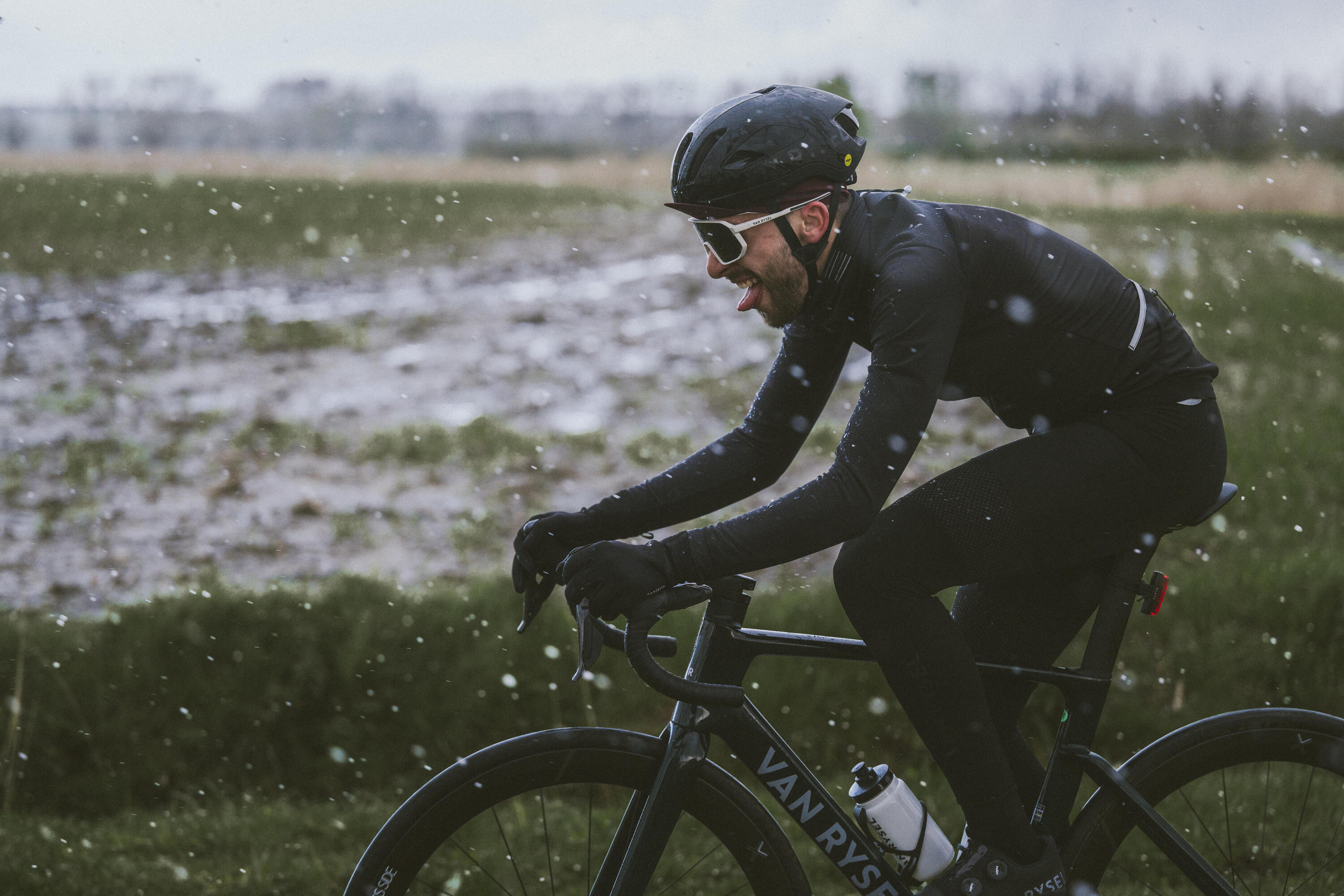 Veste de vélo de route homme, Racer 2 12/18