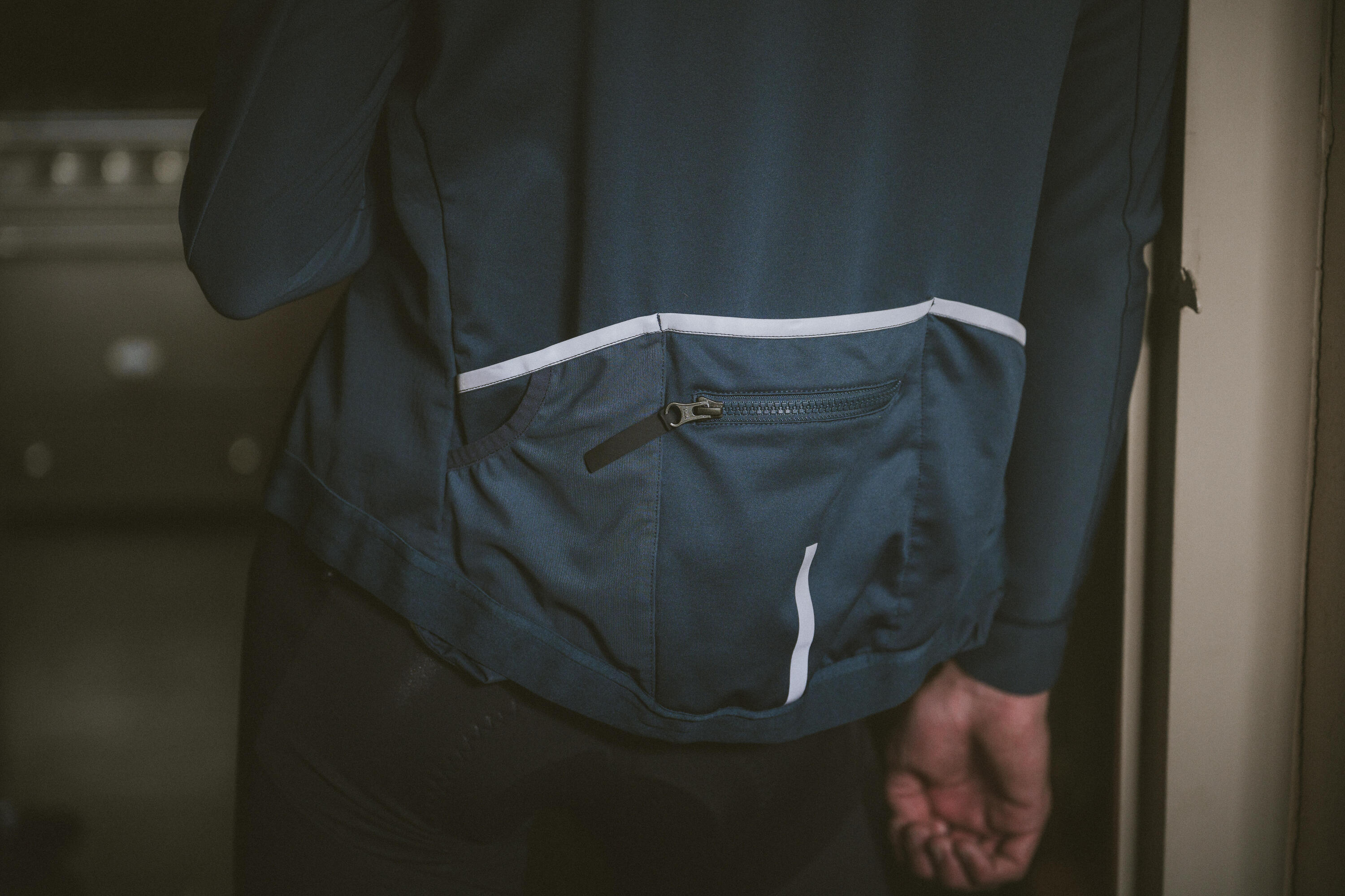 Veste de vélo de route chaude homme, Racer 2 14/17