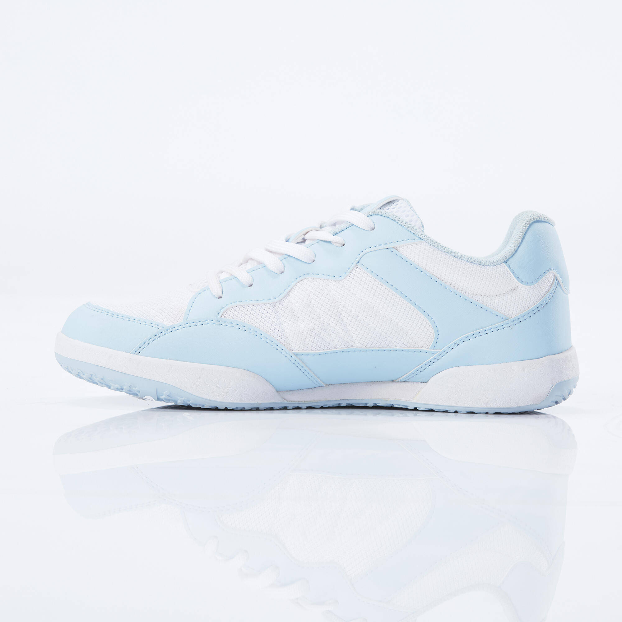 WOMEN BADMINTON SHOES  BS 190 BLUE GREY