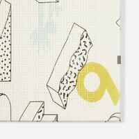 Collapsible Reversible Stimulating Baby Gym Mat