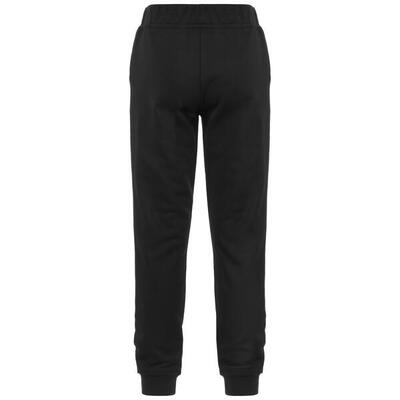 Pantaloni tuta bambino neri KAPPA