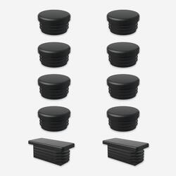 Kit d'embouts, pièce détachée musculation, barre de traction porte