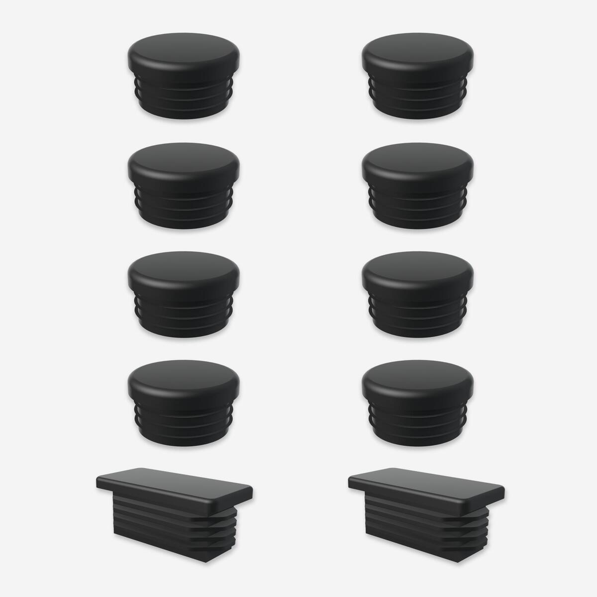 Kit d'embouts, pièce détachée musculation, barre de traction porte