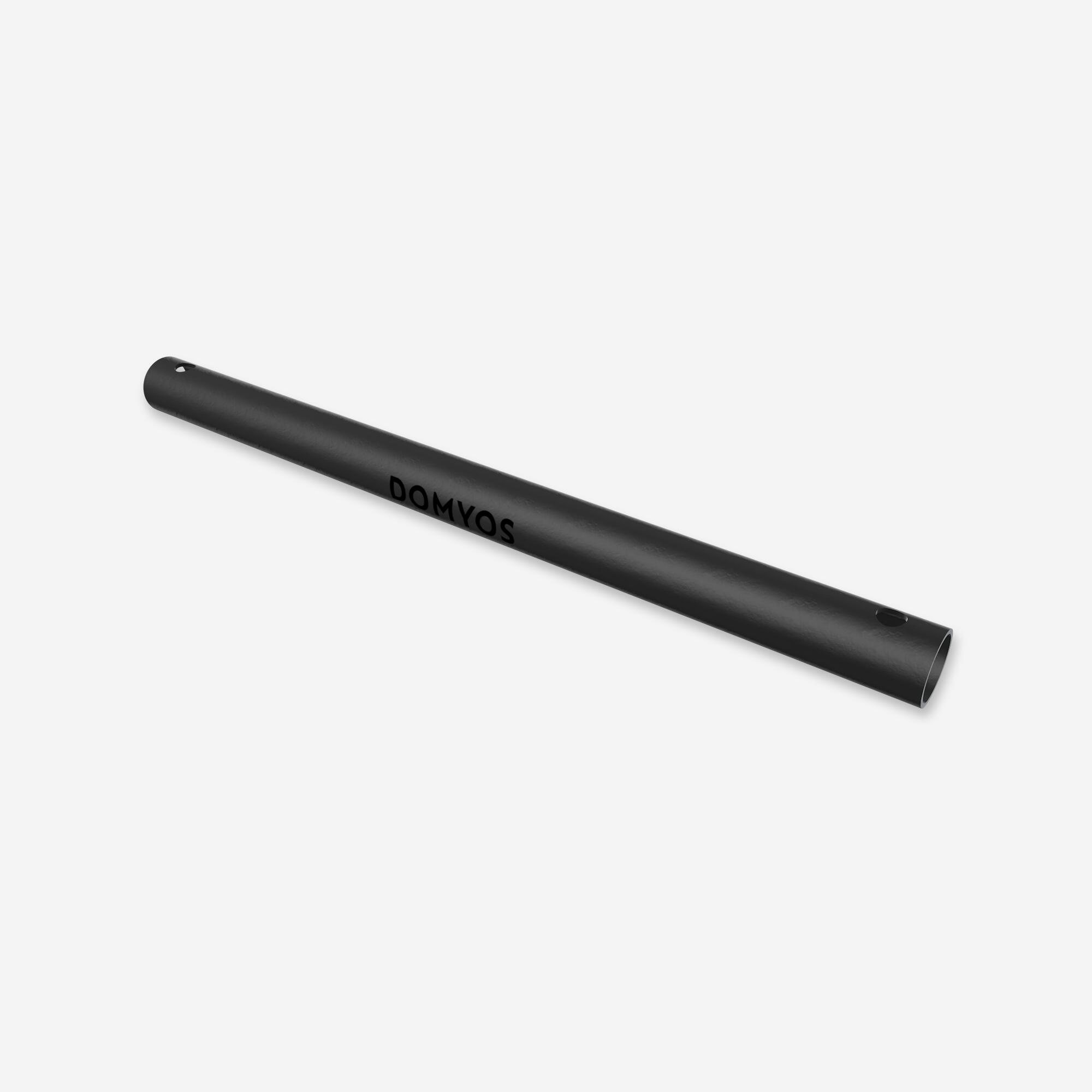 DOMYOS Matte Grained Straight Bar - Weight Training Spare Part, Door Pull-Up Bar