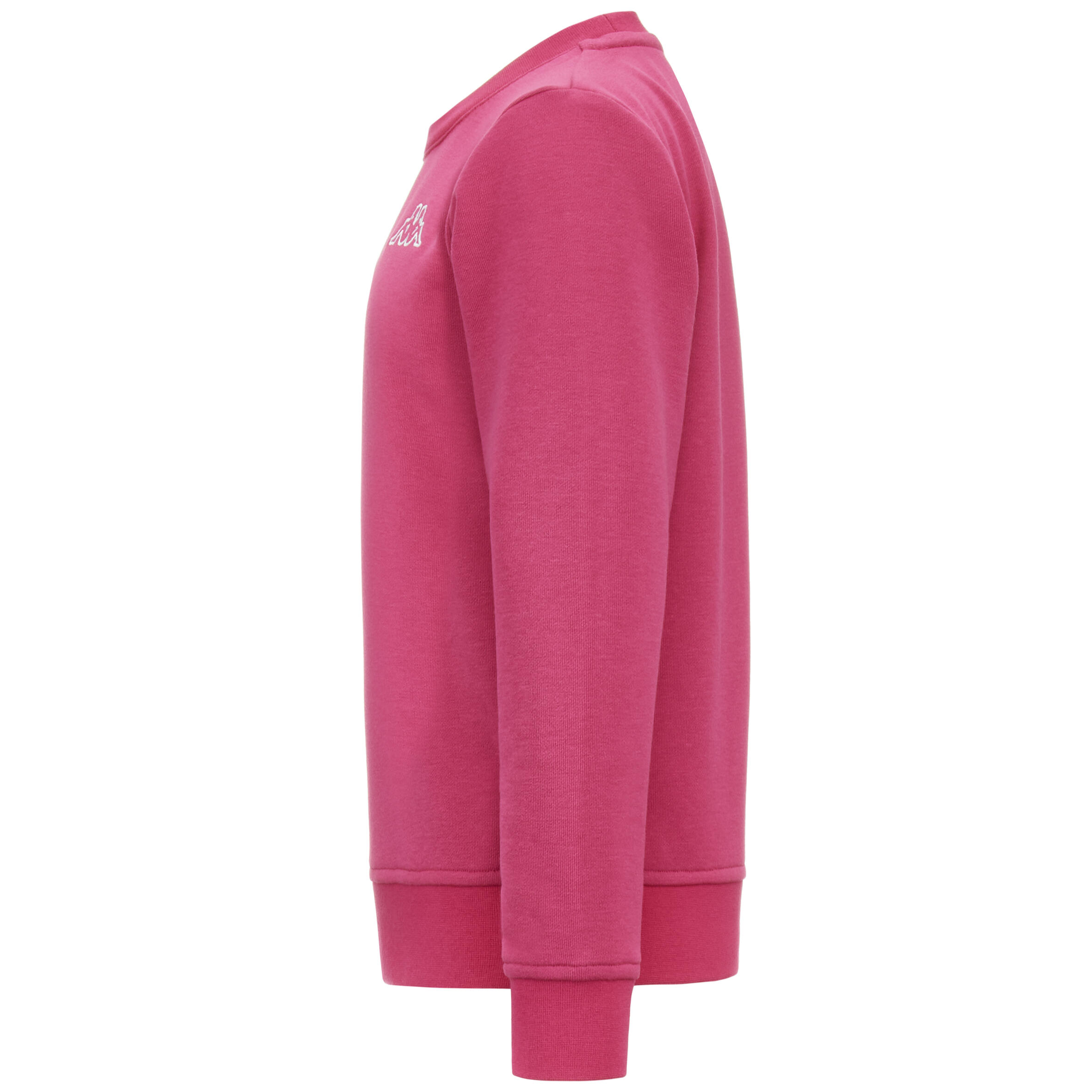 Felpa bambina girocollo fucsia KAPPA 5/6