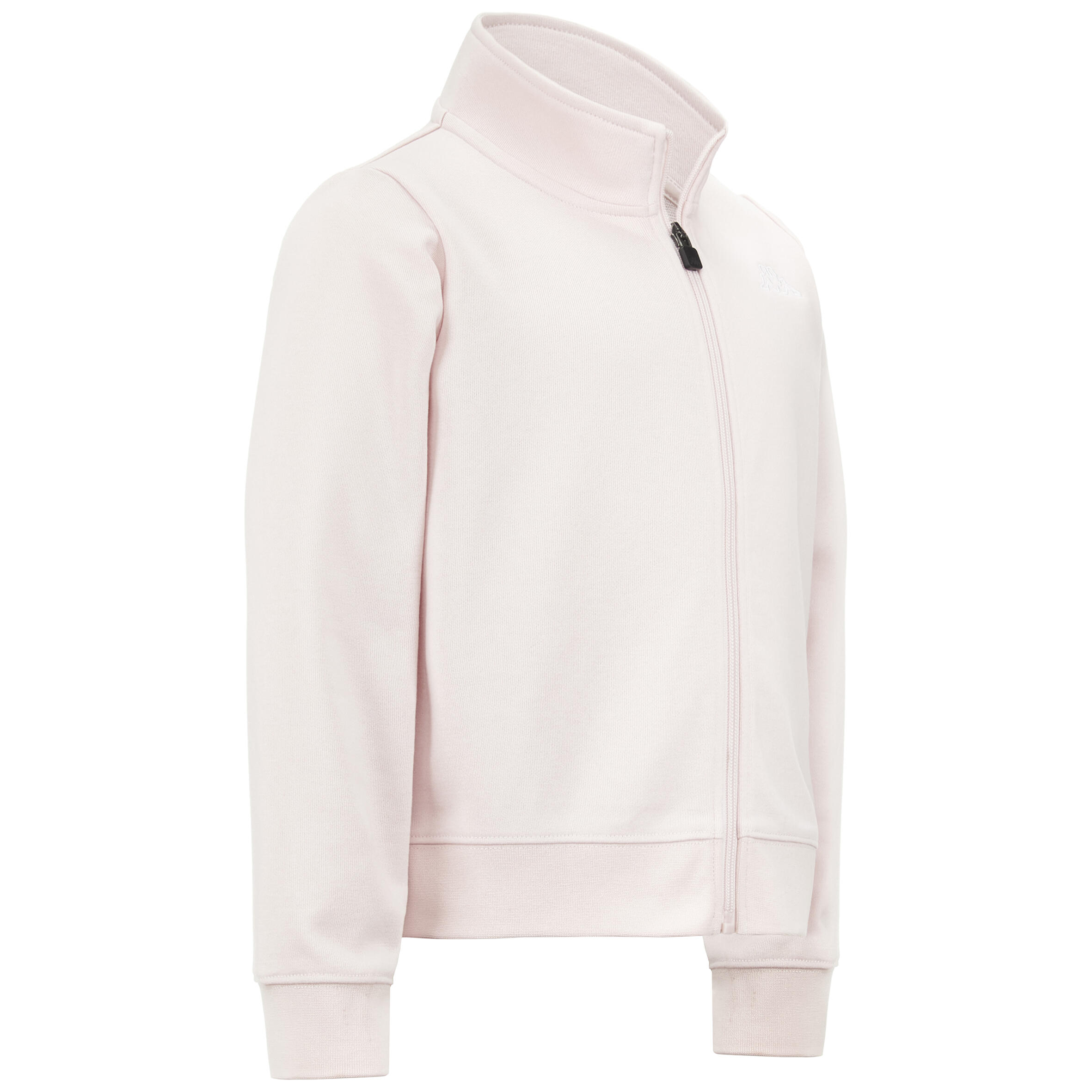 Felpa con zip bambina rosa KAPPA 4/6