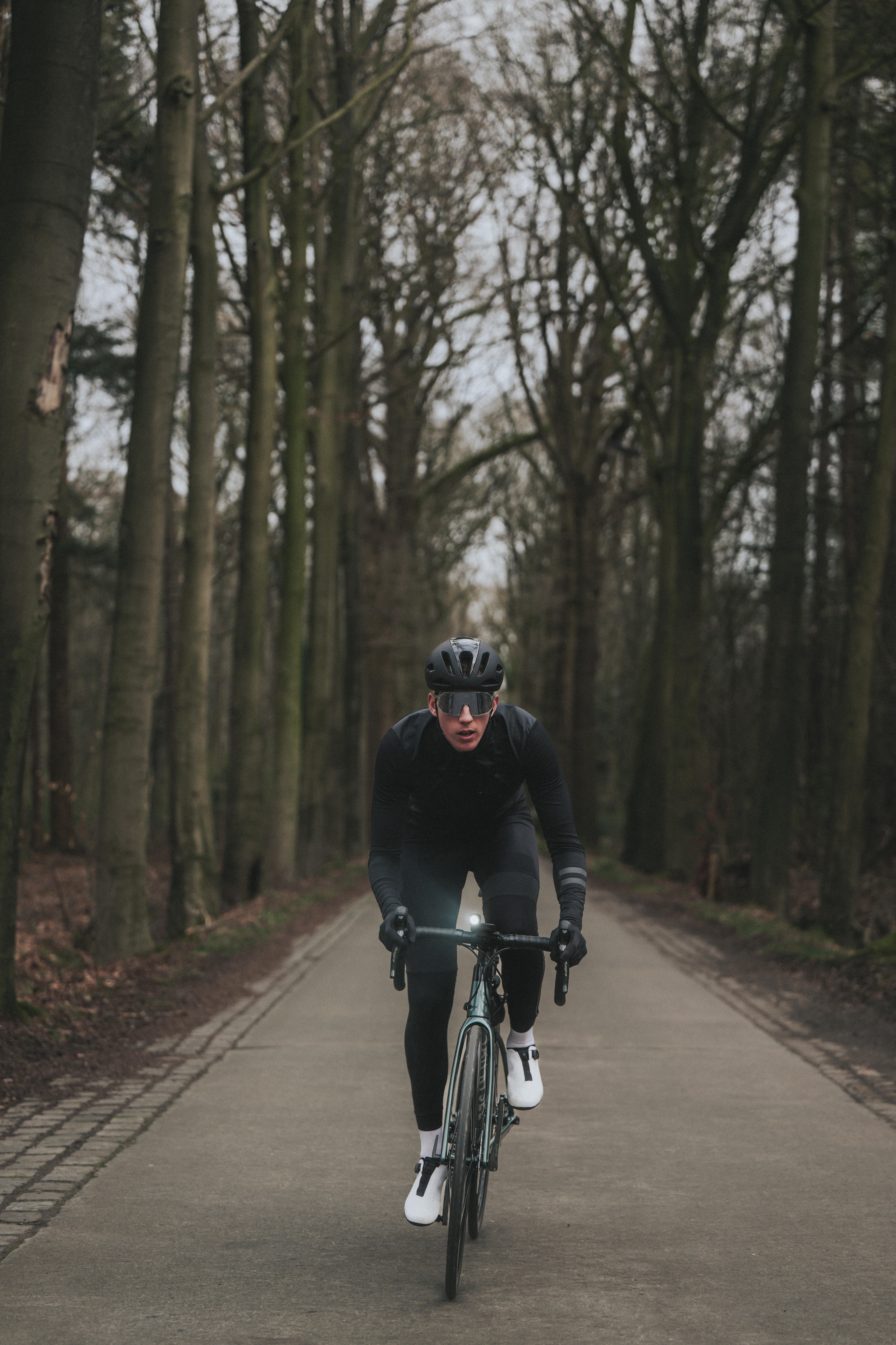 Men's Mid-Season Long-Sleeved Road Cycling Jersey - Racer RC 500 - VAN RYSEL