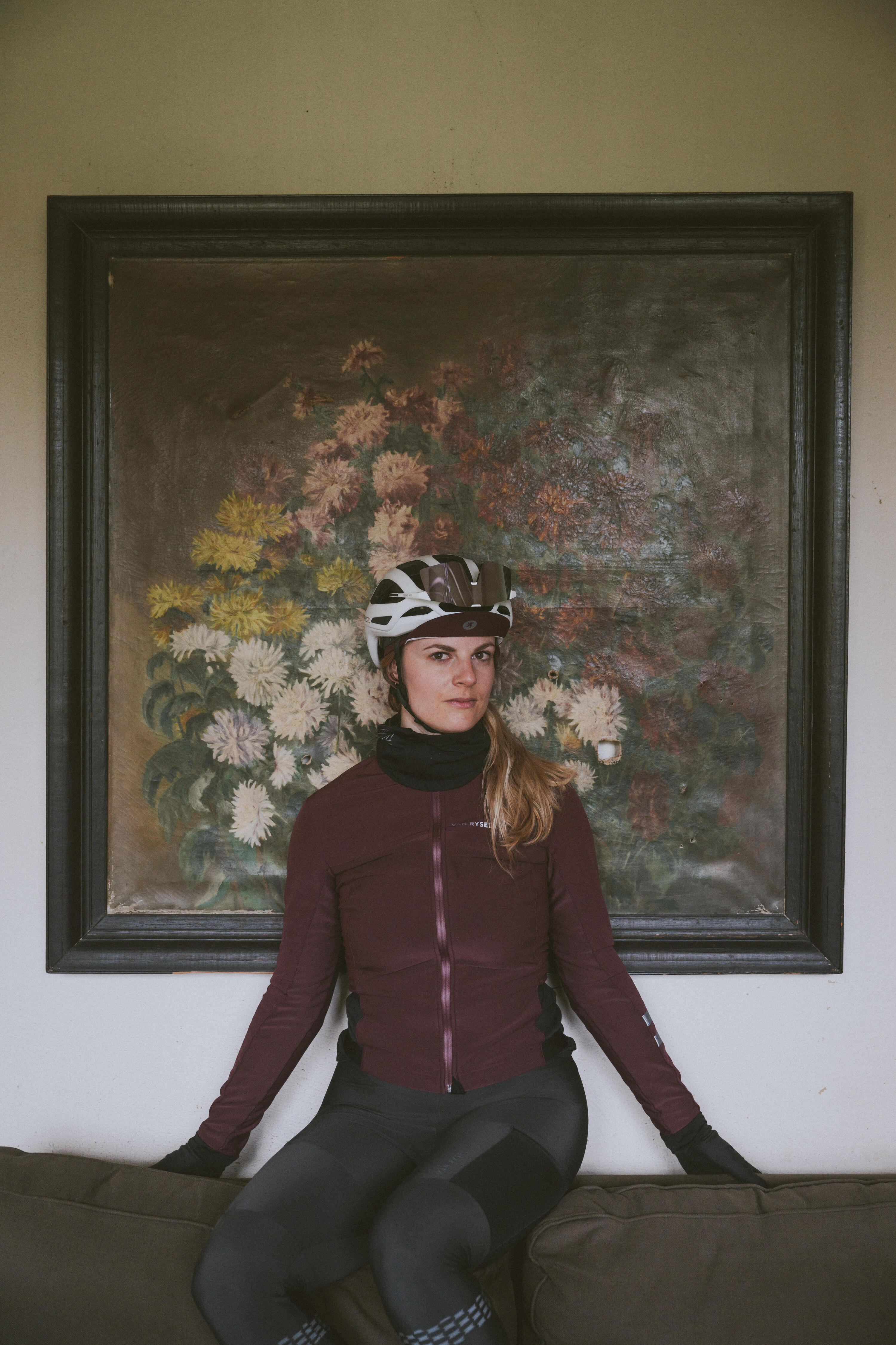 Manteau de vélo de route femme, Endurance 13/14