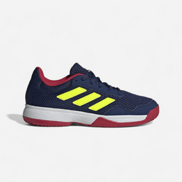 Chaussures de tennis polyvalente multicourt enfant, gamespec bleu jaune