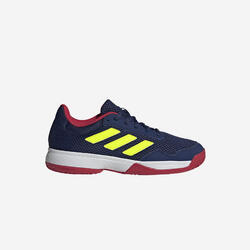 Chaussures de tennis polyvalente multicourt enfant, gamespec bleu jaune