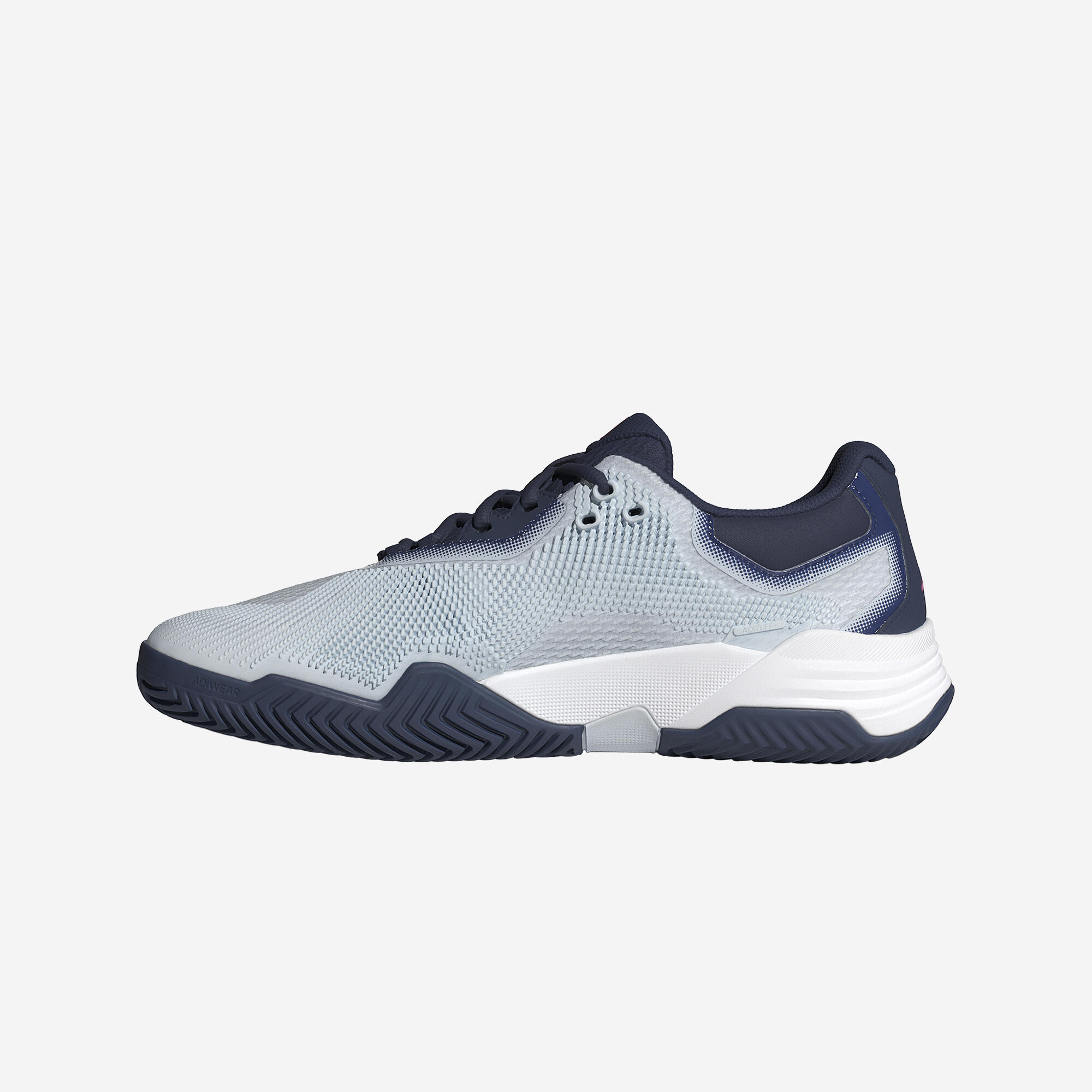 Zapatillas de tenis resistentes multipista hombre - adidas solematch blanco 3/8