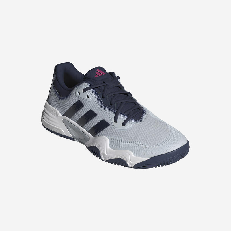 Erkek Tenis Ayakkabısı - Beyaz - Adidas Solematch