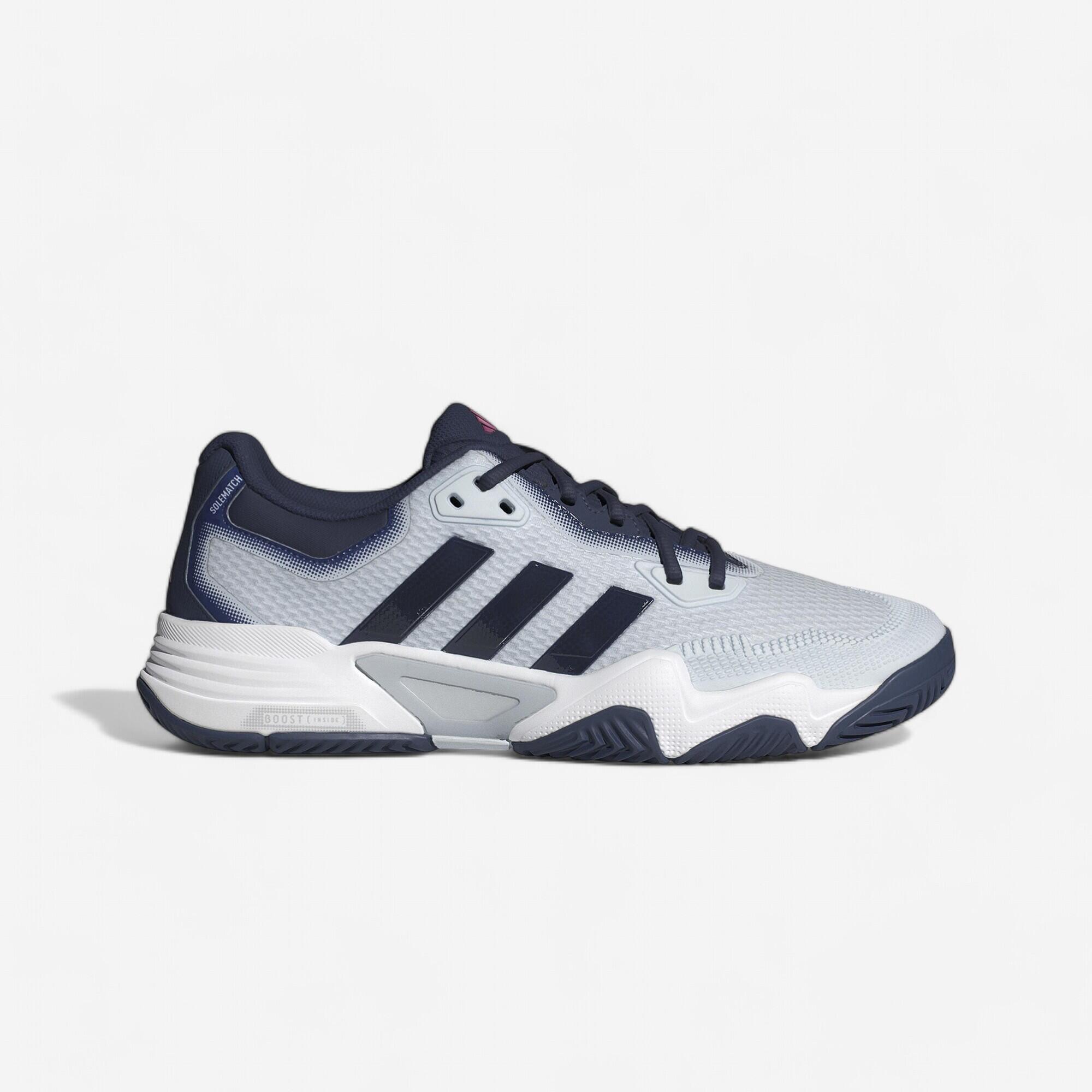 Men s Multicourt Support Tennis Shoes Solematch White Decathlon