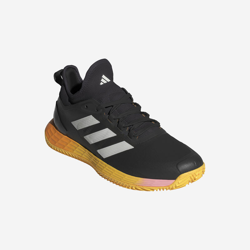 Chaussures de tennis légères terre battue homme, Adidas Ubersonic noir jaune