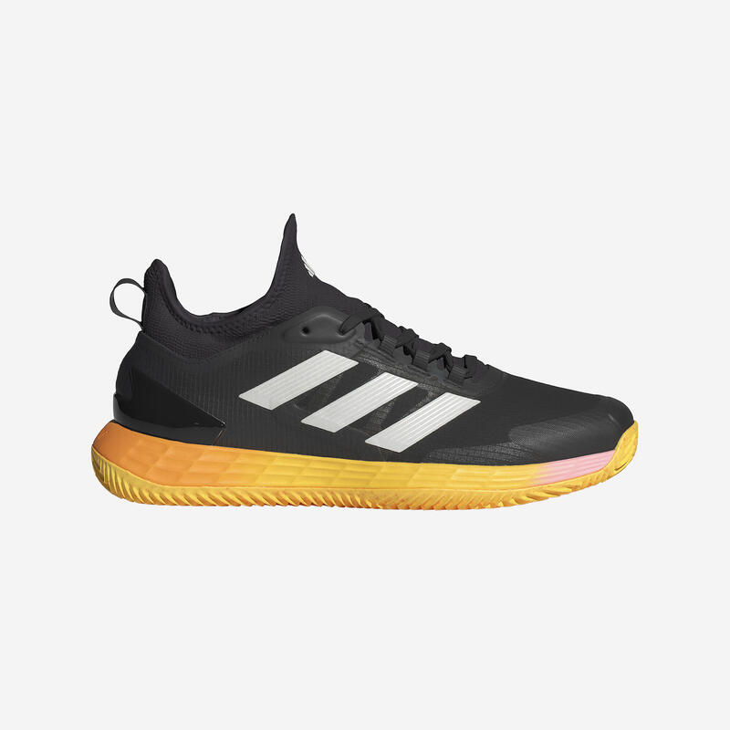 Chaussures de tennis légères terre battue homme, Adidas Ubersonic noir jaune