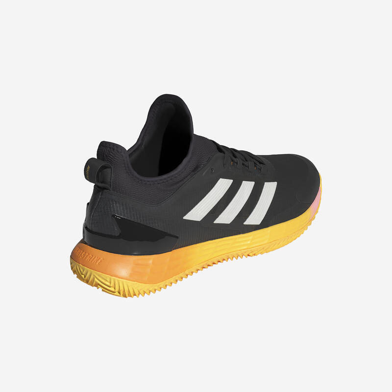 Chaussures de tennis légères terre battue homme, Adidas Ubersonic noir jaune