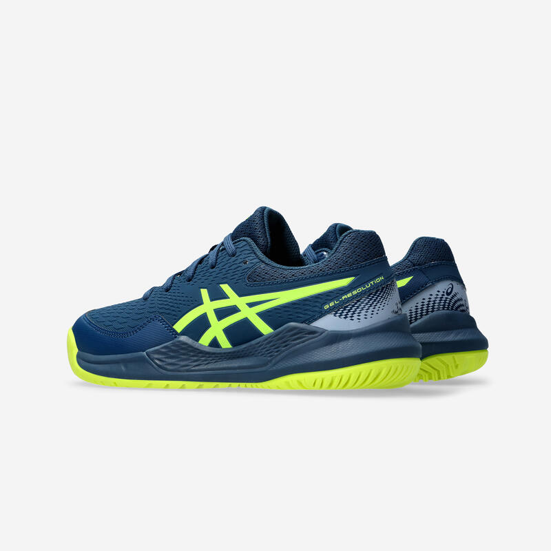 CHAUSSURES DE TENNIS ENFANT ASICS GEL RESOLUTION 9 BLEU JUNIOR