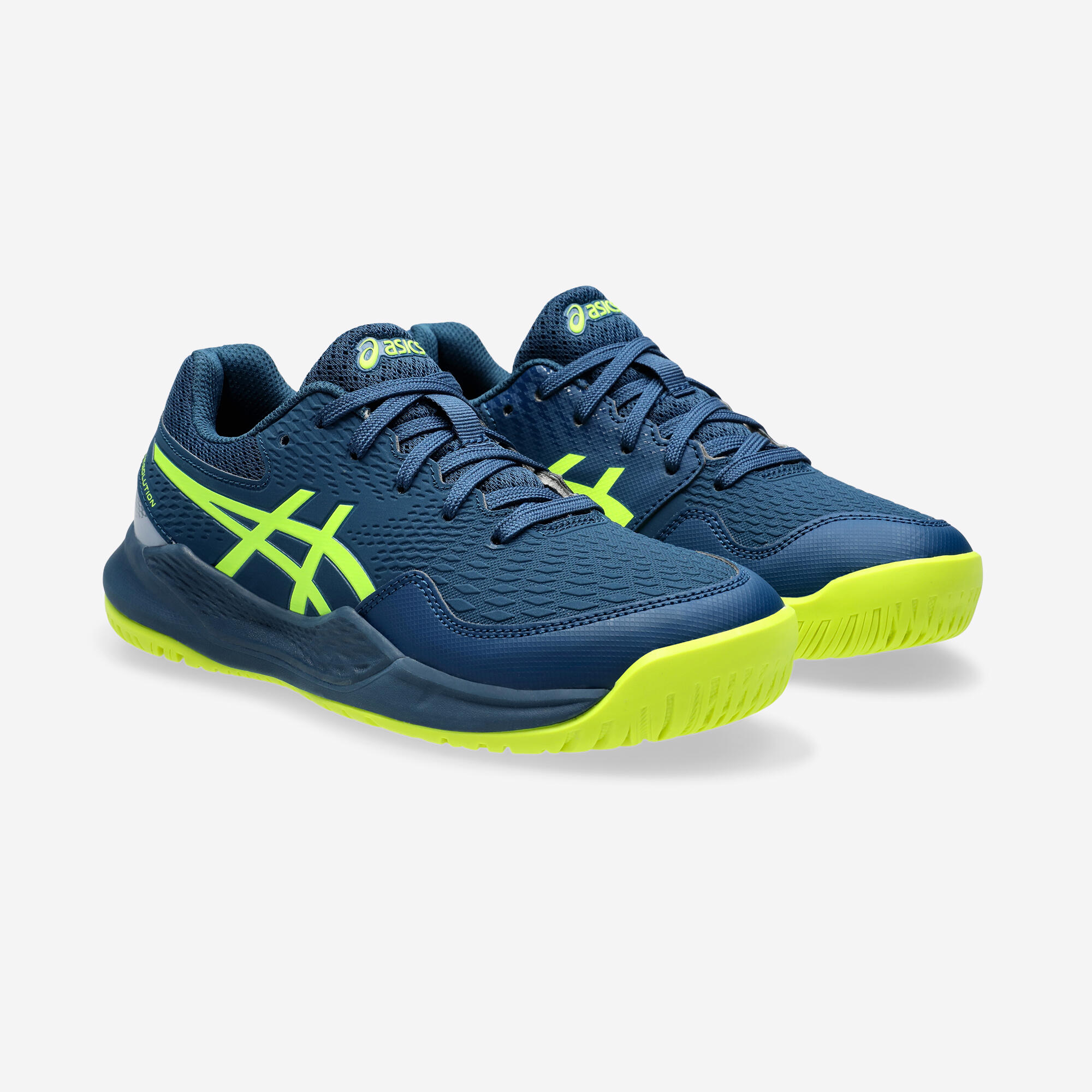 CHILDREN'S TENNIS SHOES ASICS GEL RESOLUTION 9 BLUE JUNIOR