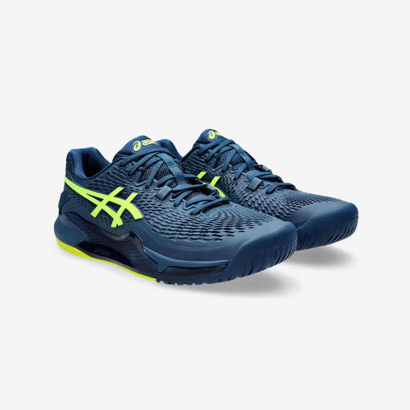 Încălţăminte Tenis Asics Gel Resolution 9 Mako Albastru Galben Bărbaţi 