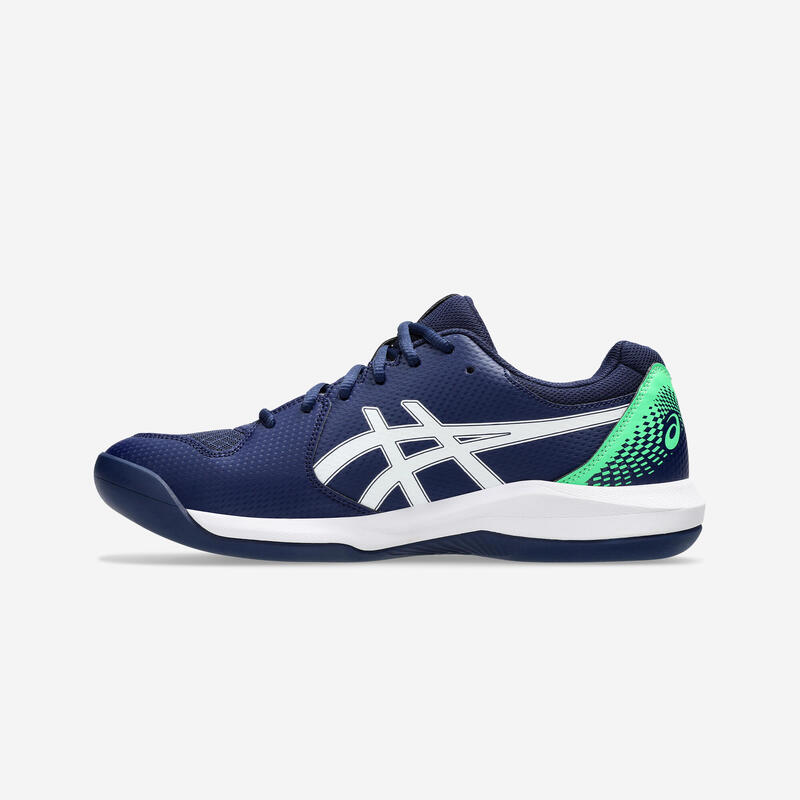 CHAUSSURES DE TENNIS HOMME MOQUETTE - ASICS GEL DEDICATE BLEU