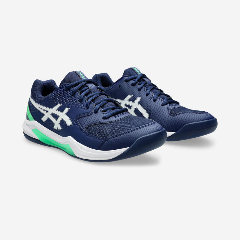 CHAUSSURES DE TENNIS HOMME MOQUETTE - ASICS GEL DEDICATE BLEU