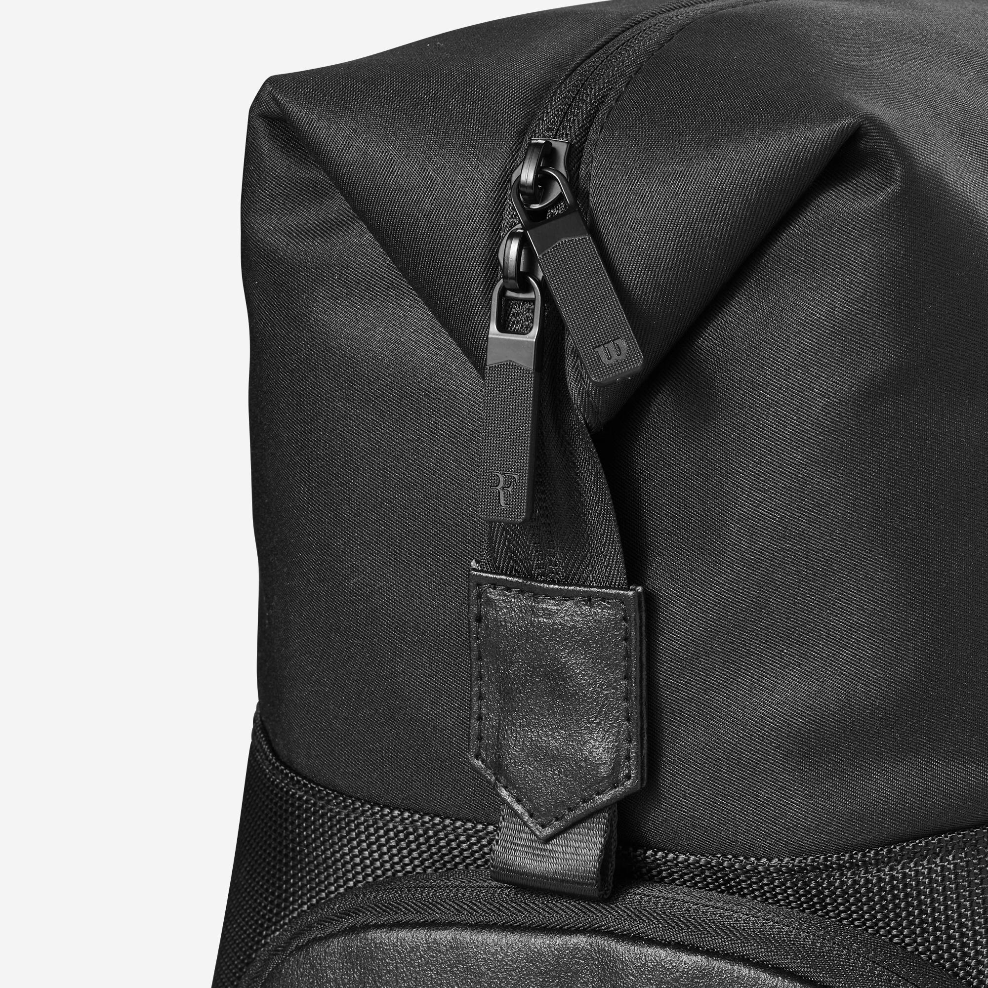 Borsa tennis Roger Federer nera 6/9