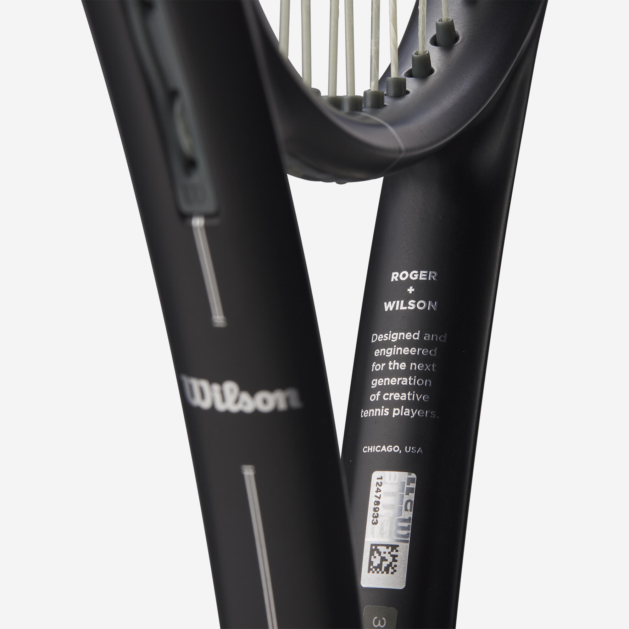 Adult Unstrung Tennis Racket RF 01 300 g - Black 4/9