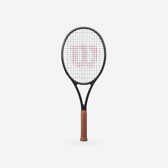 Raquette de tennis adulte compétition - RF 01 300g non cordee noire