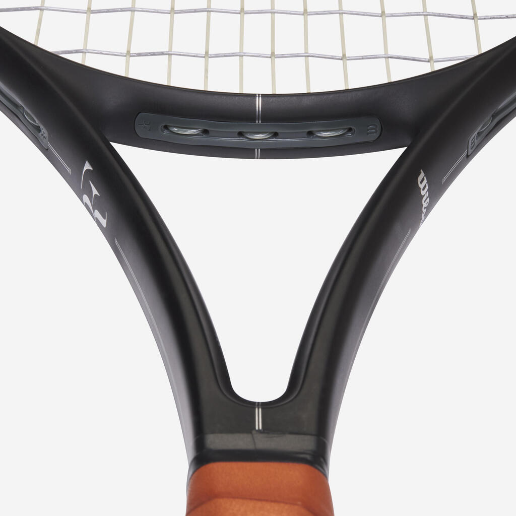 Suaugusiųjų teniso raketė be stygų „Roger Federer 01 Pro“, 320 g, juoda