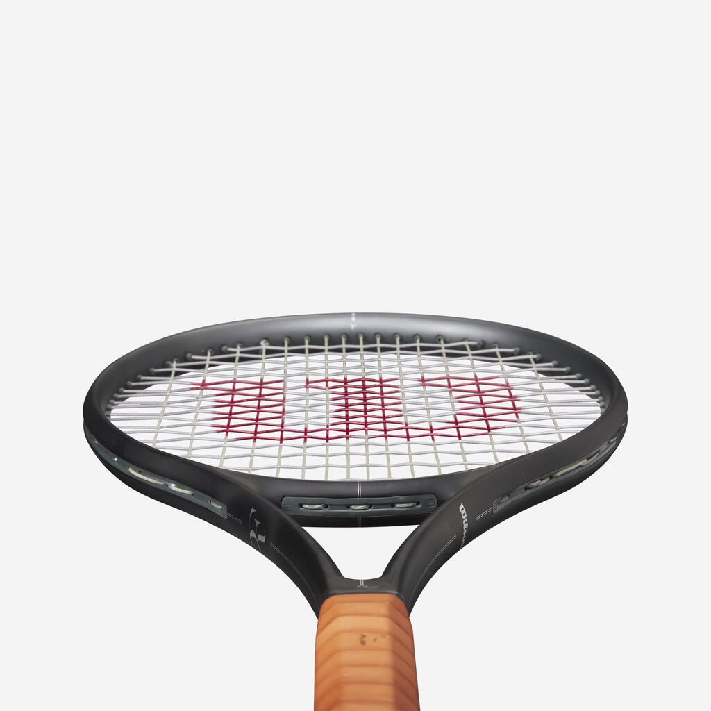 Suaugusiųjų teniso raketė be stygų „Roger Federer 01 Pro“, 320 g, juoda