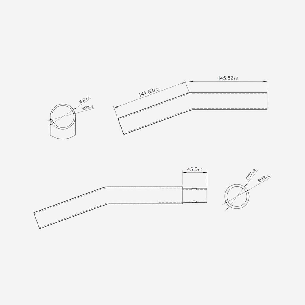 Pull-Up Bar Handle R/L - Weight Training Spare Part, Door Pull-Up Bar