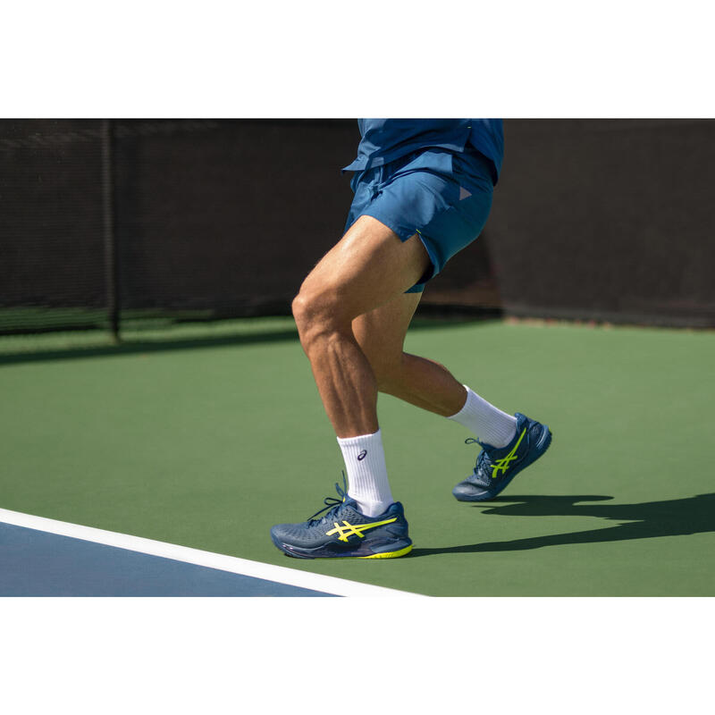 Încălţăminte Tenis Asics Gel Resolution 9 Mako Albastru Galben Bărbaţi 