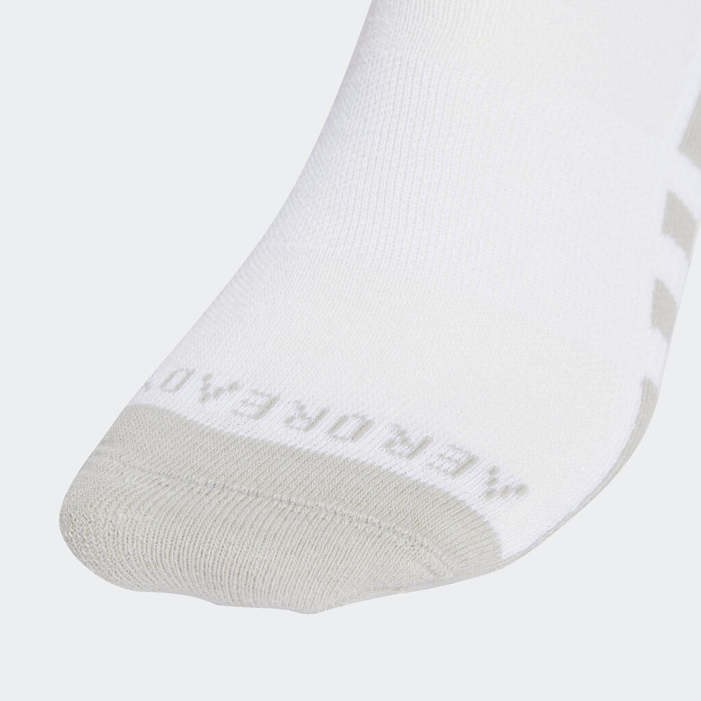 ADIDAS Sportsocken High 3 Streifen - weiss