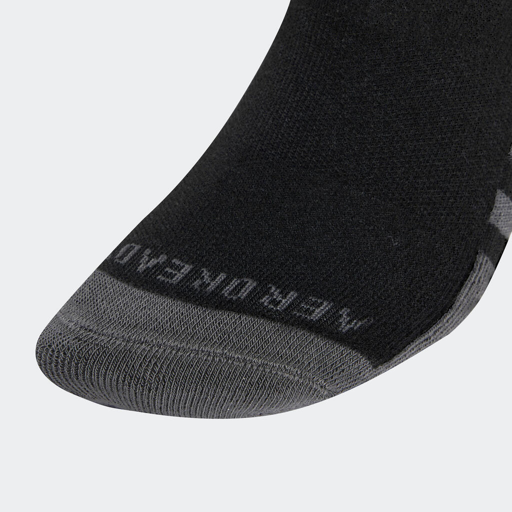 3-Stripe High Socks - Black