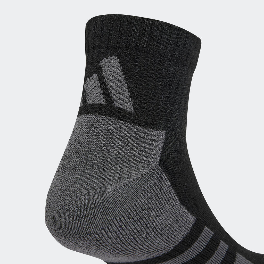 3-Stripe Low Socks - Black