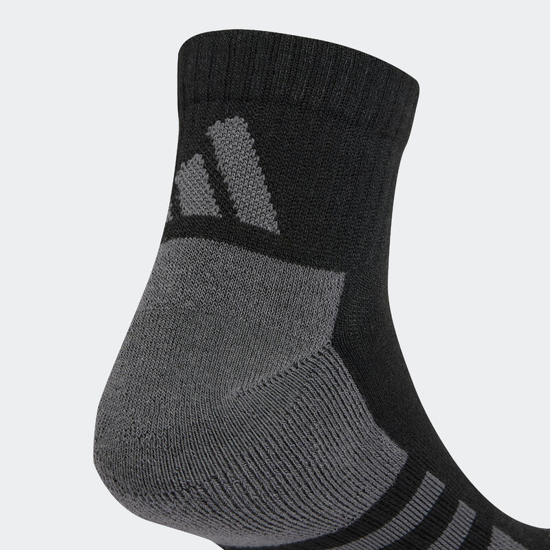 Chaussettes basses 3 bandes Adidas - noir