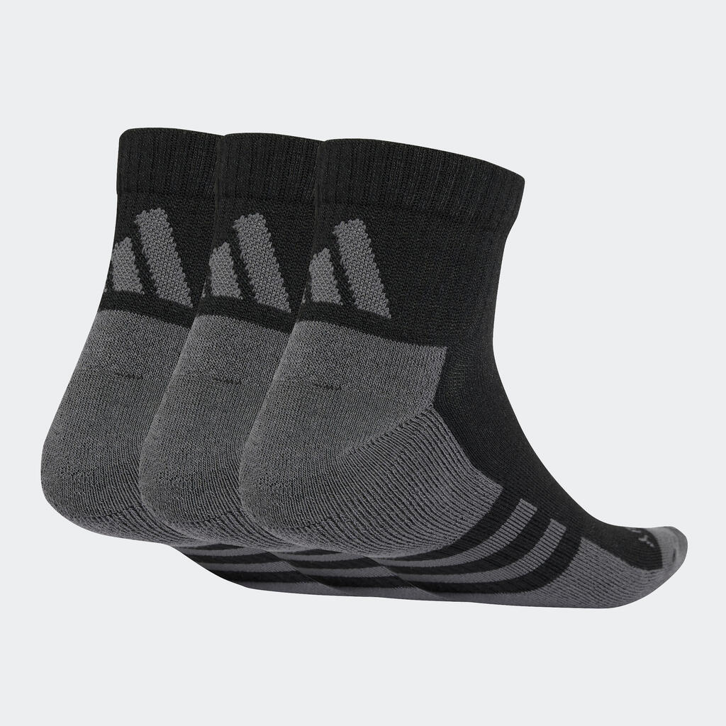 3-Stripe Low Socks - Black