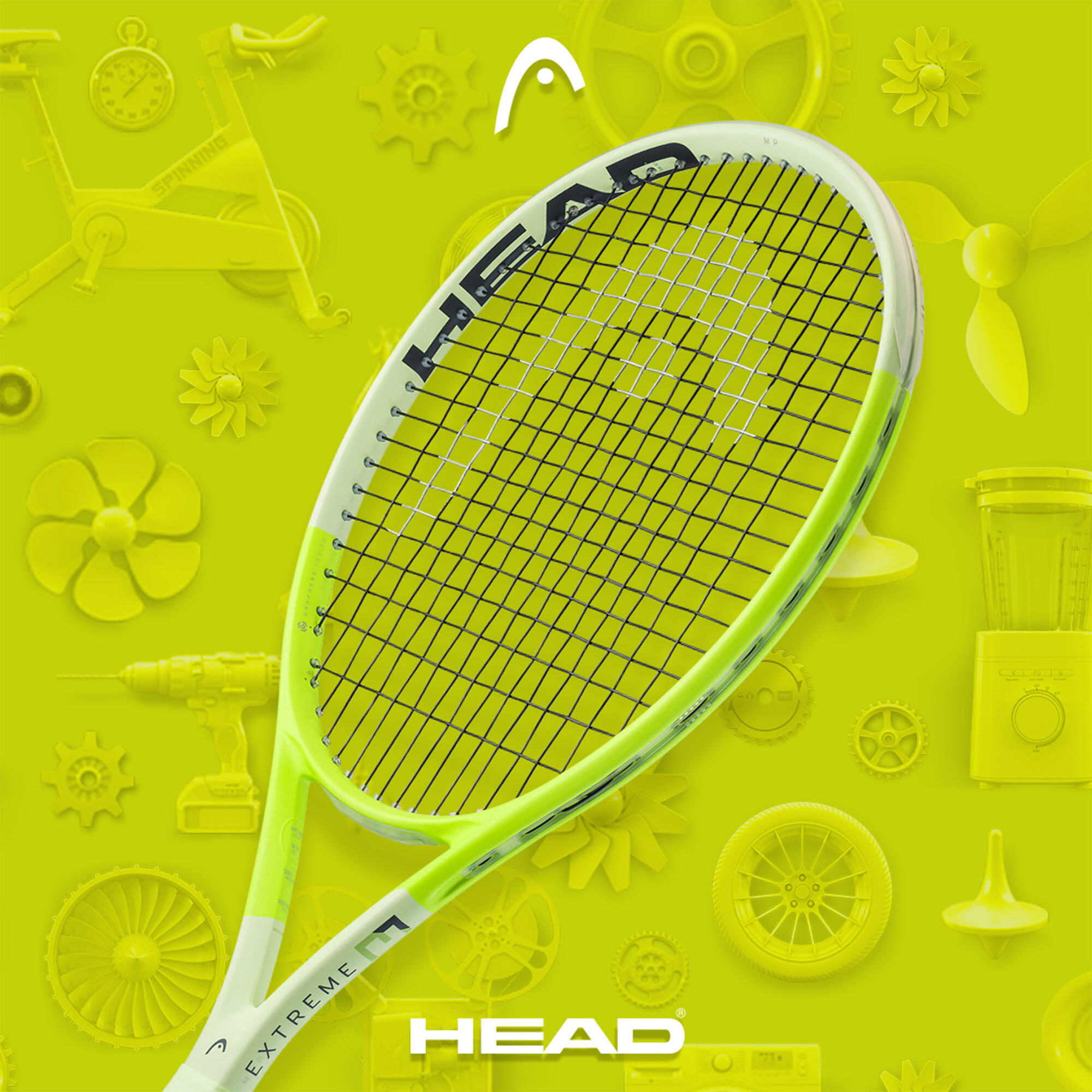 HEAD　EXTREME　MP　300g　G2 Head Racchetta da tennis Extreme MP 2024 (2, 300 g, Non coperto)