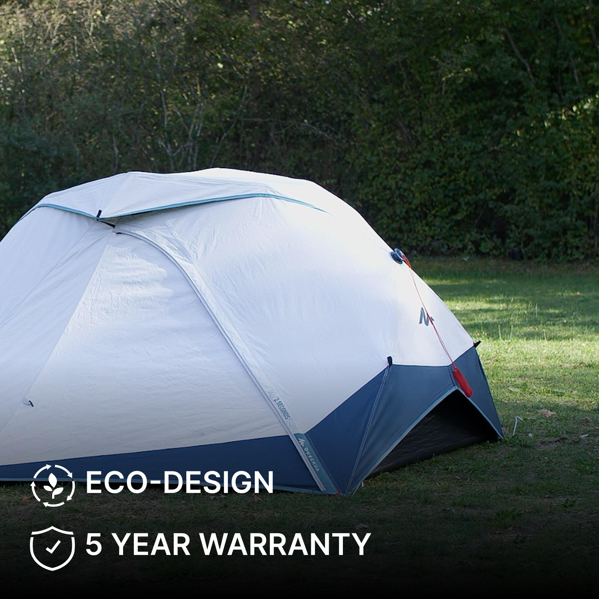 Buy 2 Seconds Camping Tent For 2 People Online | Decathlon