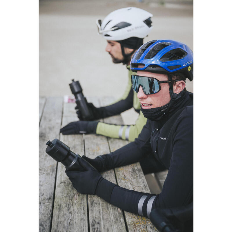 Veste vélo route hiver homme Endurance Noir