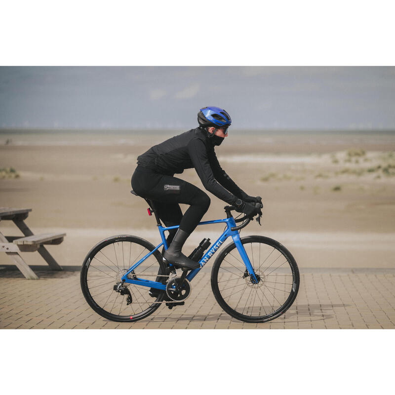 Veste vélo route hiver homme Endurance Noir