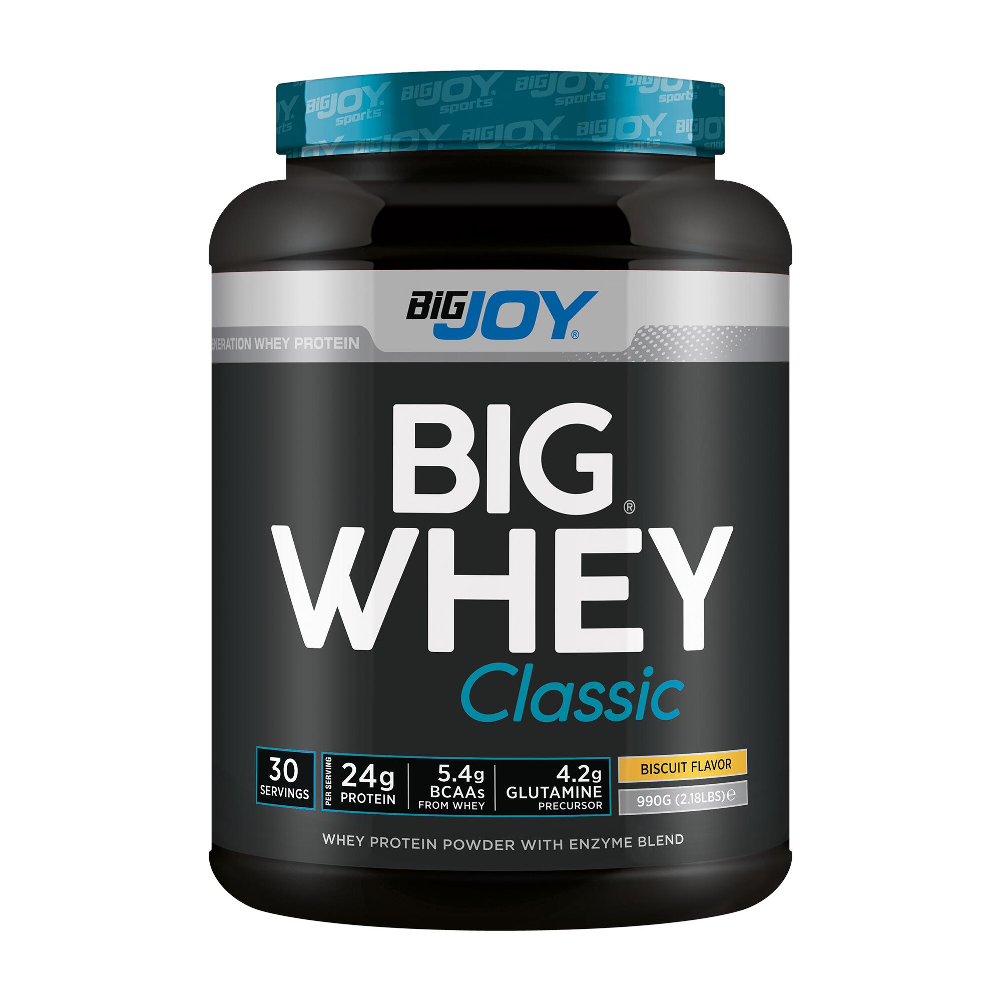 BIG JOY BigJoy Big Whey Protein Classic Bisküvi 990g 30 Servis