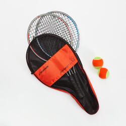Set 2 Raquettes de tennis enfant Essential jr 21" 2 Balles 1 housse