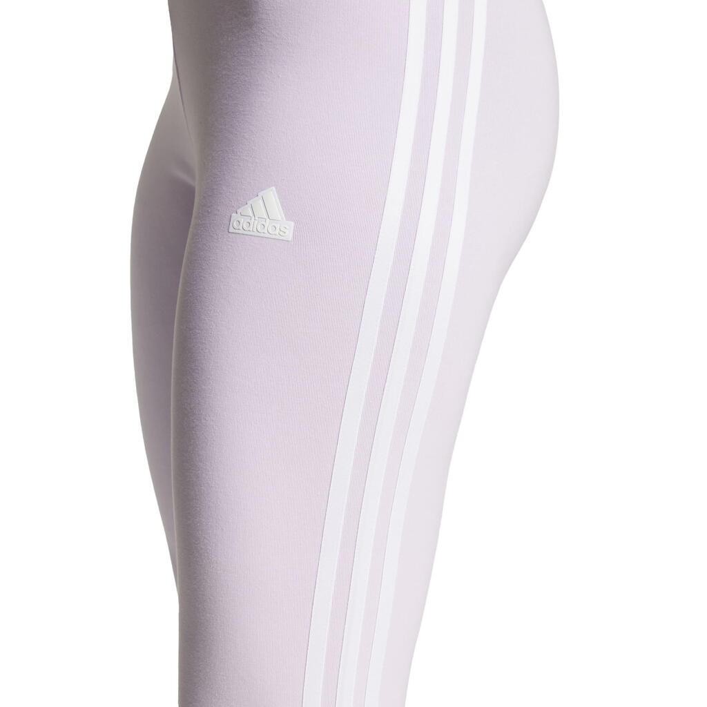 ADIDAS Leggings Damen 3 Streifen - lila