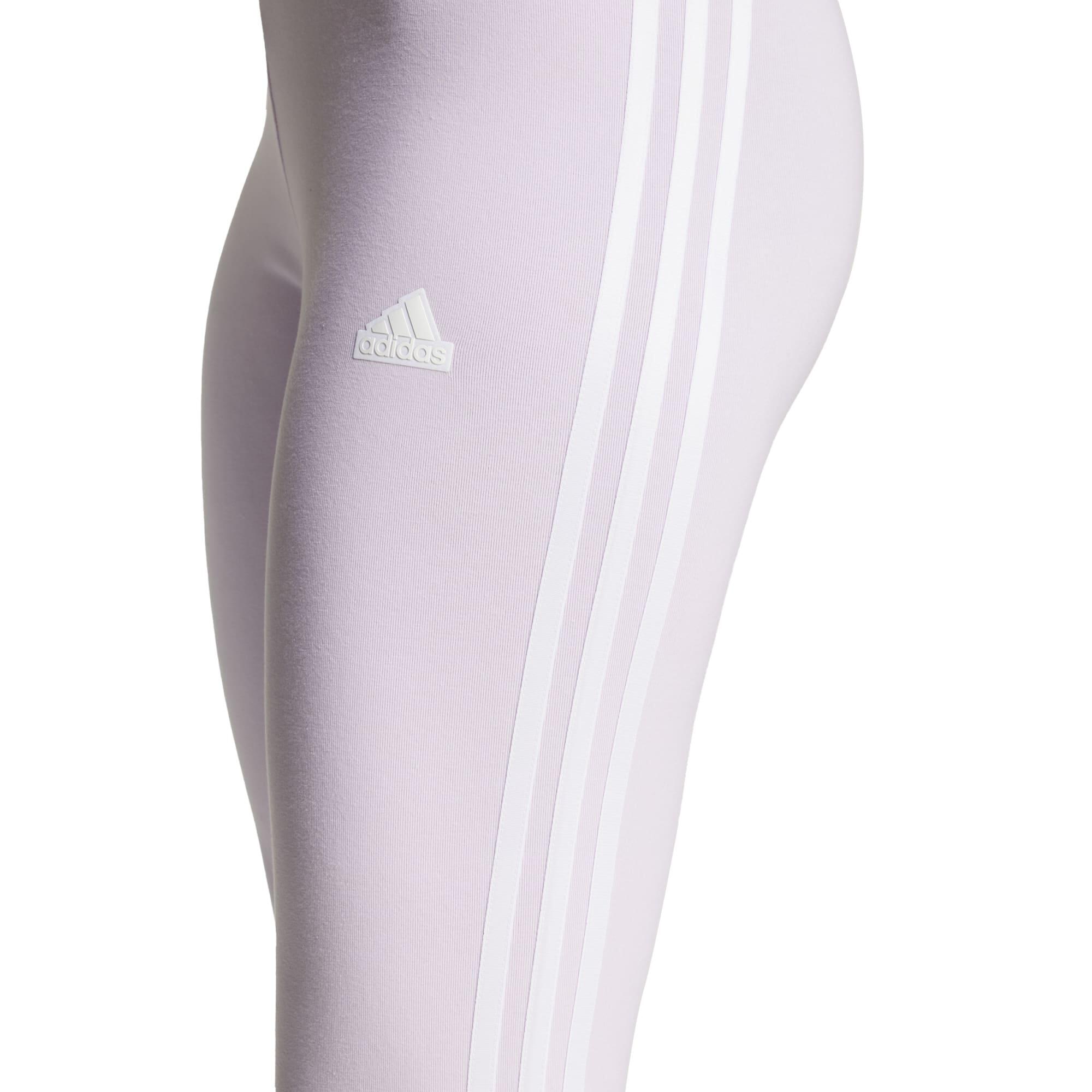 Leggings Adidas Mujer Lavanda Estampados 3 Franjas 5/6