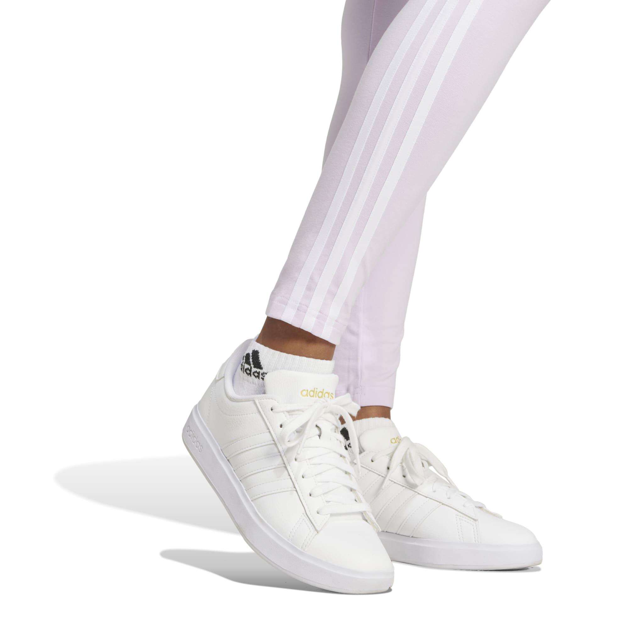 Leggings Adidas Mujer Lavanda Estampados 3 Franjas 6/6